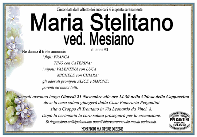 maria STELITANO