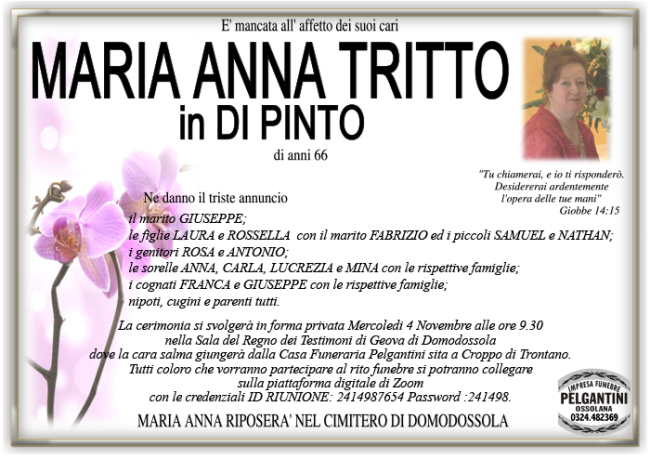 maria anna in Di Pinto TRITTO
