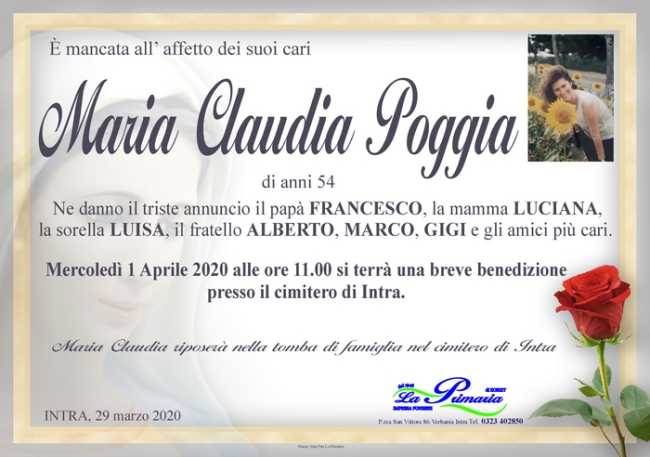 maria claudia poggia