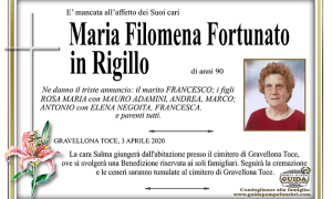 maria filomenoRIGILLO