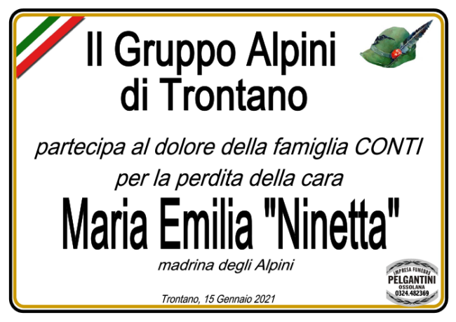 maria ninetta ALPINI TRONTANO 1