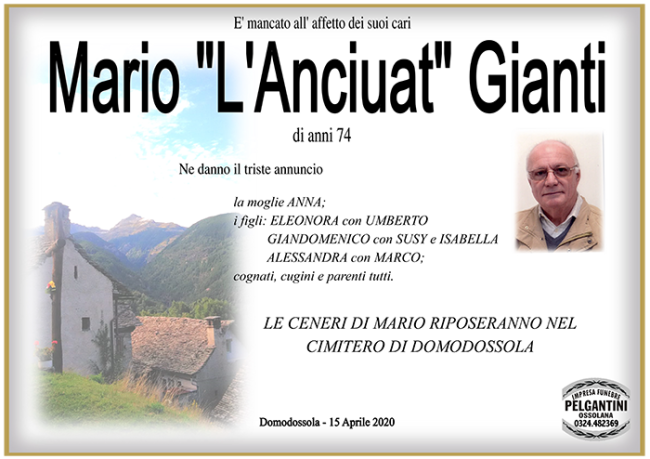 mario GIANTI