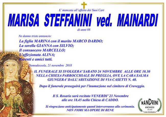 marisa steffanini ved mainardi