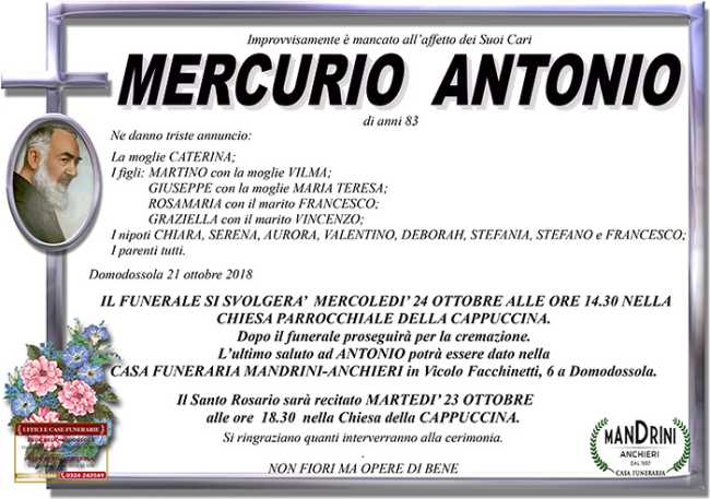 mercurio antonio