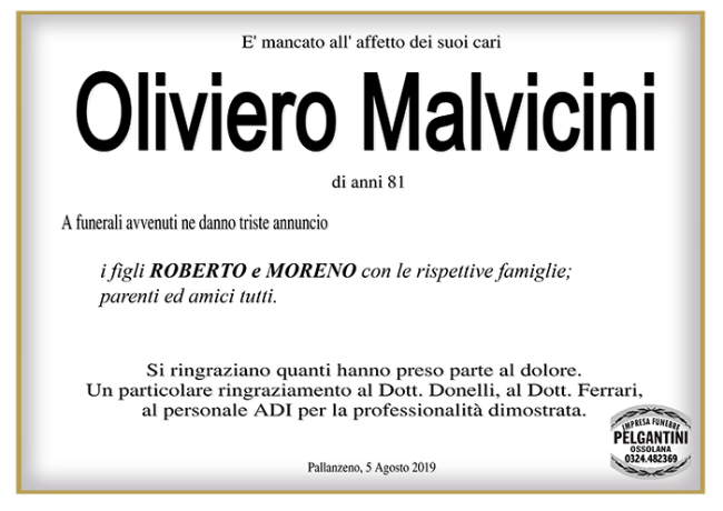 oliviero MALVICINI