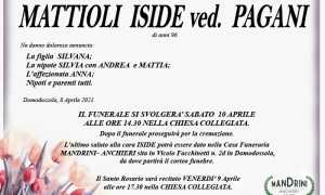 pagani funebre MATTIOLI ISIDE