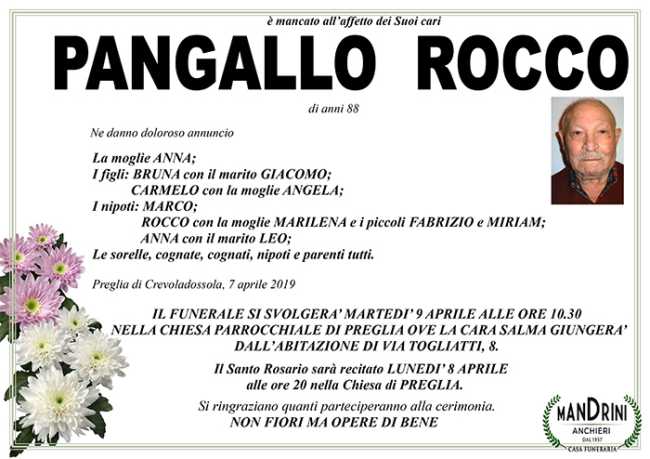 pangallo rocco