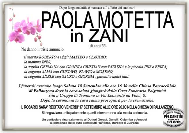 paola motetta