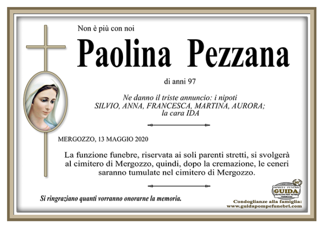 paolina PEZZANA