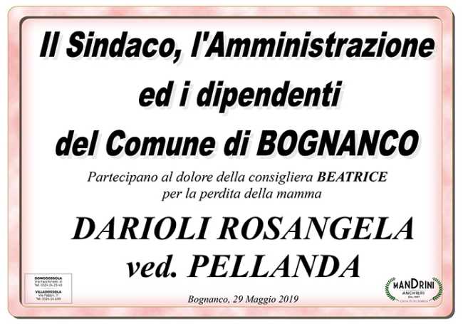 partecipazione darioli pellanda