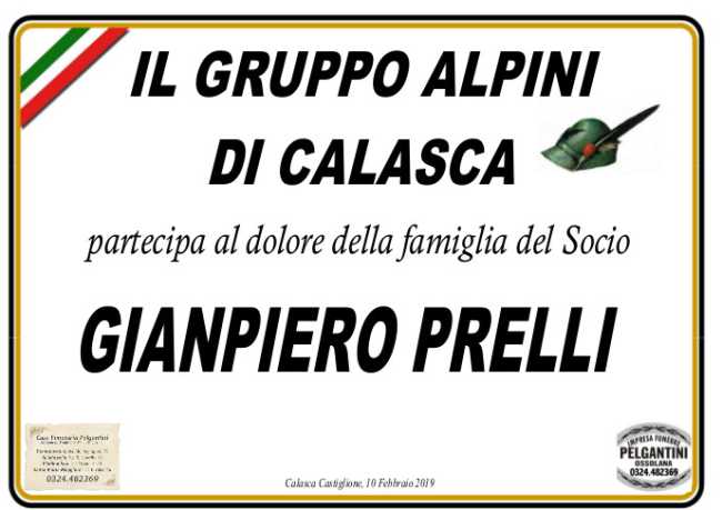 partecipazione gianpiero prelli