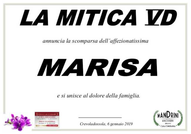 partecipazioni VD per Fontana