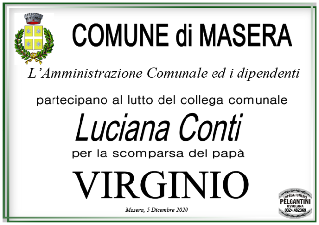 partecipazioni luciana conti COMUNE MASERA