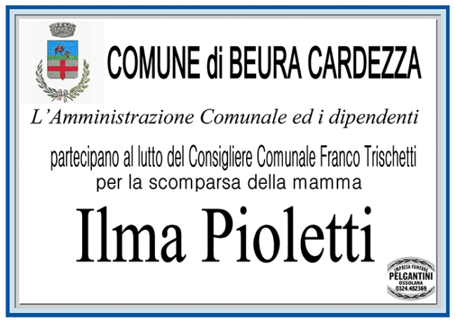 partecipazioni pioletti COMUNE BEURA 1