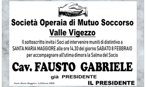 partecipazionr soms ANN SOC OP GABRIELE