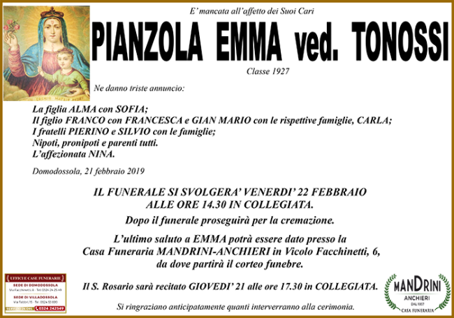 pianzola emma