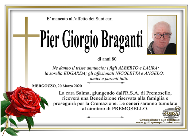 pier giorgio BRAGANTI