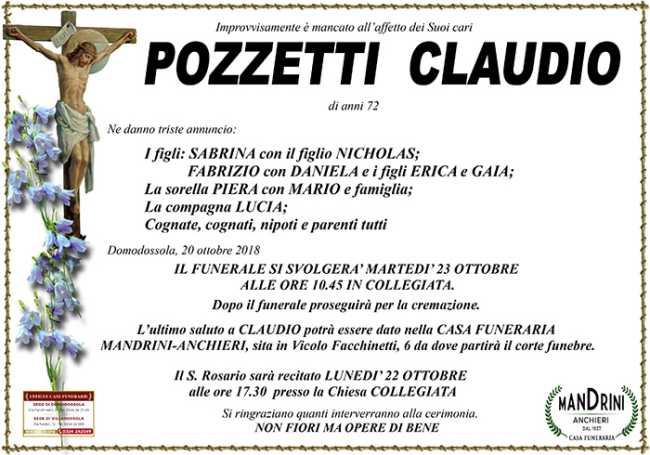 pozzetti claudio