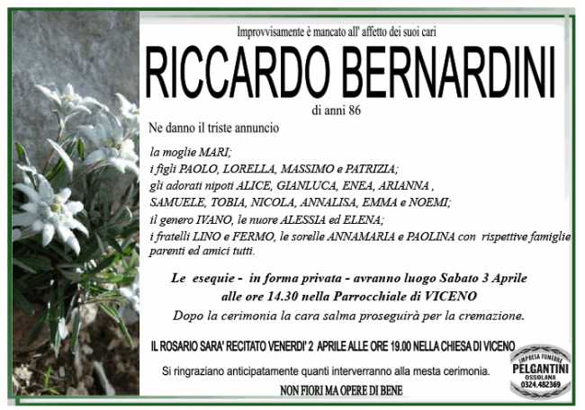 riccardo BERNARDINI