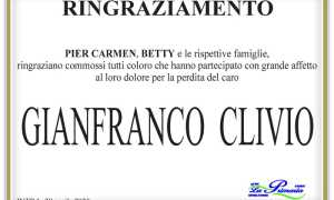 ringraziamento clivio
