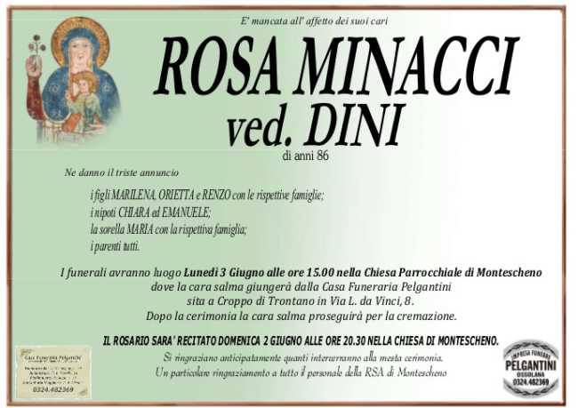 rosa minacci