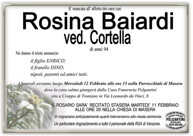 rosina BAIARDI