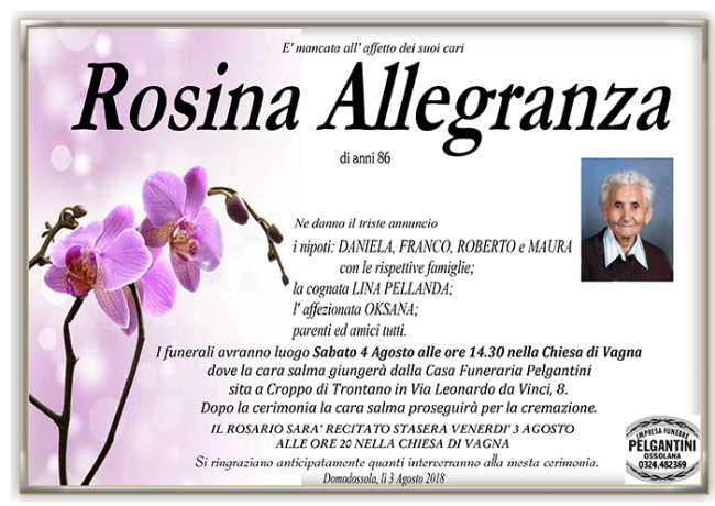 rosina allegranza