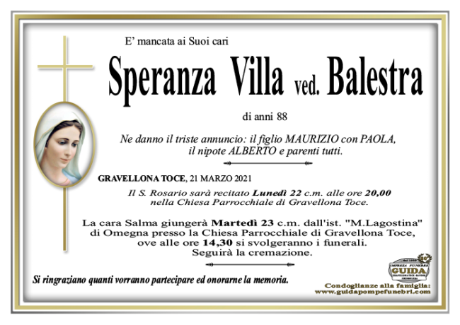 speranza BALESTRA