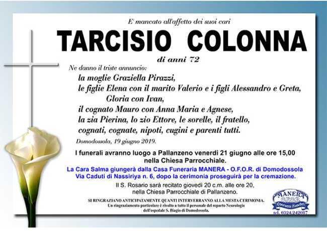 tarcisio colonna