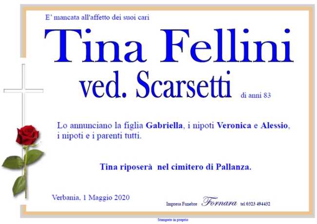 tina fellini scarsetti