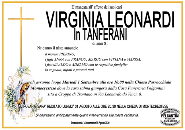 virginia leonardi tanferani
