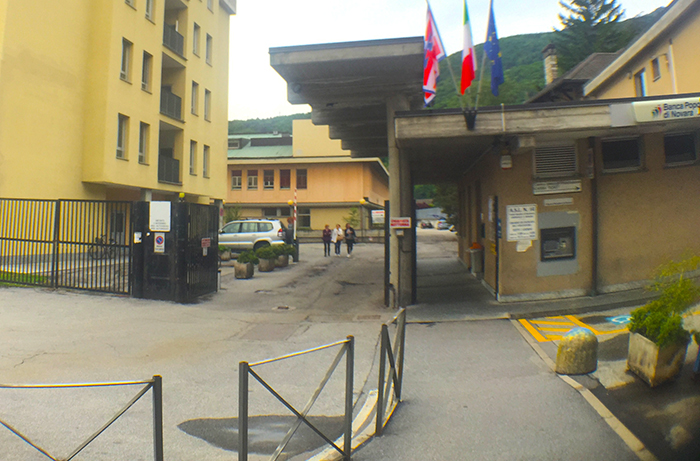 ospedale domo entrata