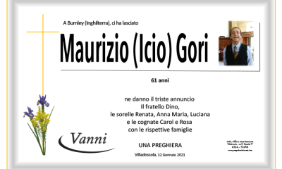 Annuncio mod. 302 Gori Maurizio