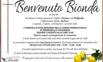 Benvenuto Bionda