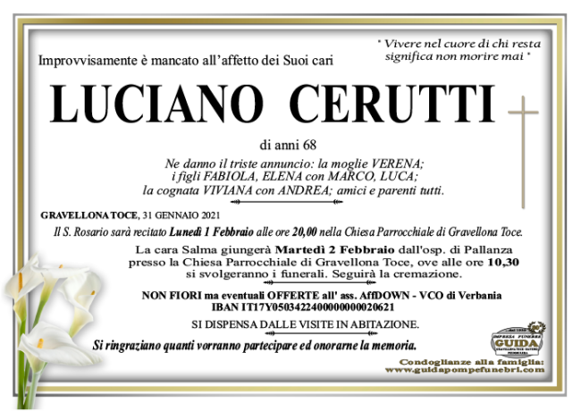CERUTTI LUCIANO