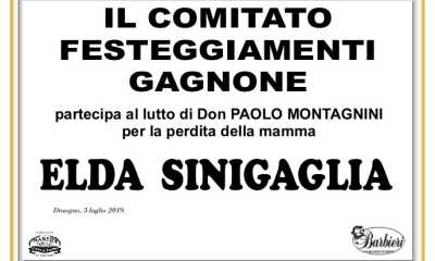 COMITATO FESTEGGIAMENTI GAGNONE Sinigaglia