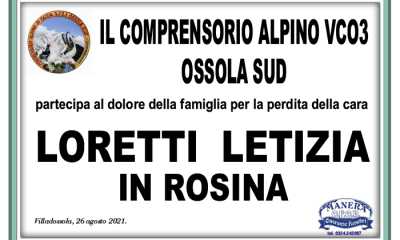 COMPRENSORIO ALPINI DI CACCIA per Loretti Letizia