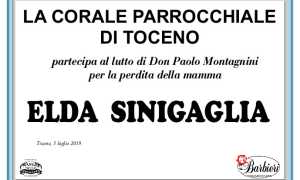 CORALE PARROCCHIALE DI TOCENO Sinigaglia