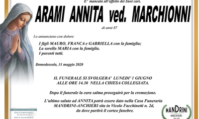 FUNEBRE ARAMI ANNITA