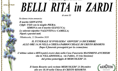 FUNEBRE BELLI RITA