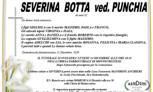 FUNEBRE BOTTA SEVERINA