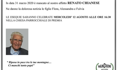 FUNEBRE CHIANESE RENATO