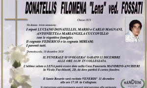 FUNEBRE DONATELLIS FILOMENA