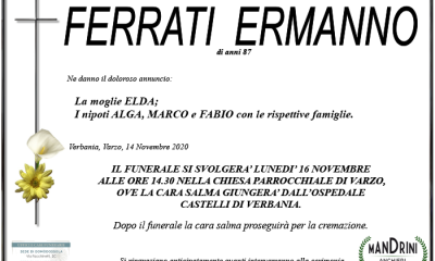 FUNEBRE FERRATI ERMANNO