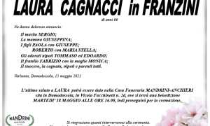 FUNEBRE LAURA CAGNACCI
