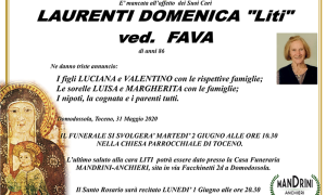 FUNEBRE LAURENTI DOMENICA