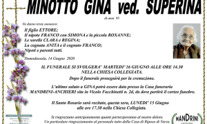 FUNEBRE MINOTTO GINA