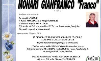 FUNEBRE MONARI GIANFRANCO