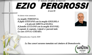 FUNEBRE PERGROSSI EZIO