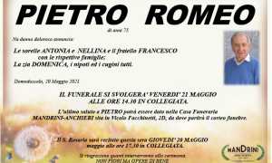 FUNEBRE ROMEO PIETRO